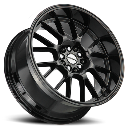 SHIFT H28 CRANK 17X7.5 30MM 5X114.3/5X120 ALL GLOSS BLACK | H28750130GB