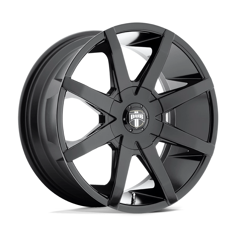 DUB 1PC S110 PUSH 20X8.5 35 6X120/6X132/6X120/132 GLOSS BLACK