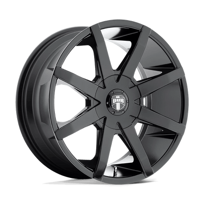 DUB 1PC S110 PUSH 20X8.5 35 6X120/6X132/6X120/132 GLOSS BLACK