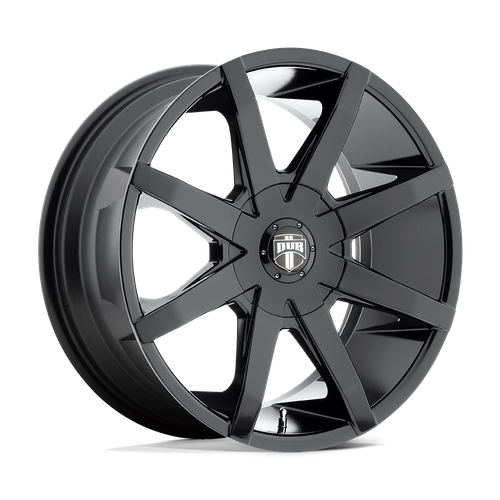 DUB 1PC S110 PUSH 20X8.5 35 6X120/6X132/6X120/132 GLOSS BLACK