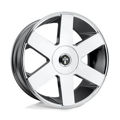 DUB 1PC S115 BALLER 28X10 31 6X135/6X5.3 CHROME PLATED