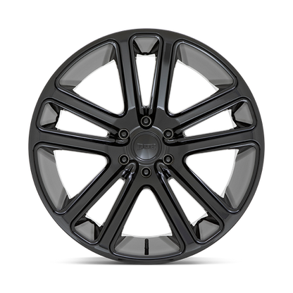 DUB 1PC S256 FLEX 22X9.5 25 6X139.7/6X5.5 Gloss Black