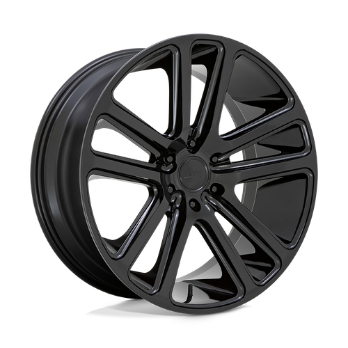 DUB 1PC S256 FLEX 22X9.5 25 6X139.7/6X5.5 Gloss Black