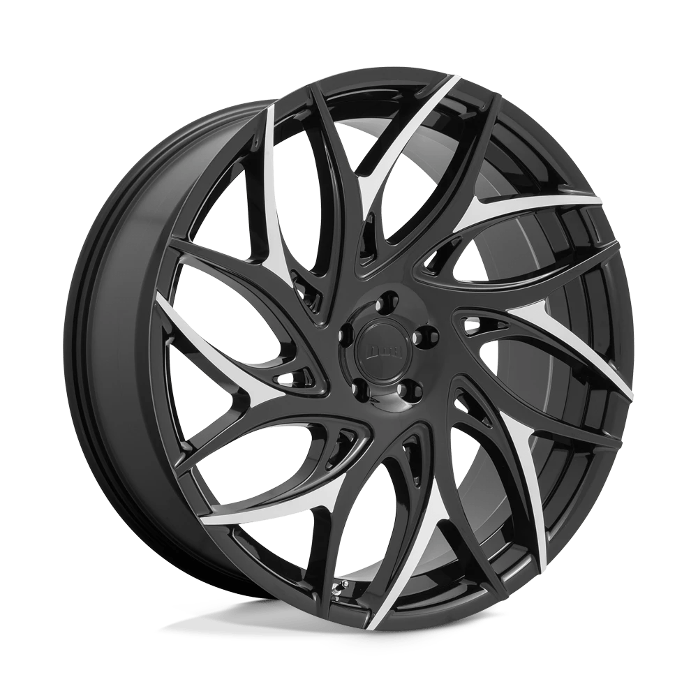 DUB 1PC S259 G.O.A.T. 26X10 10 5X127/5X5.0 Gloss Black With Machined Spokes