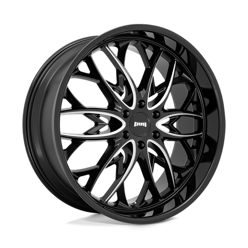 DUB 1PC S263 OG 22X9.5 25 6X139.7/6X5.5 Gloss Black Milled