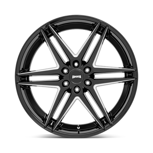 DUB 1PC S267 DIRTY DOG 26X10 25 6X139.7 GLOSSY BLACK MILLED