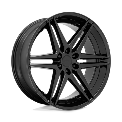 DUB 1PC S268 DIRTY DOG 24X10 25 6X139.7/6X5.5 All Glossy Black