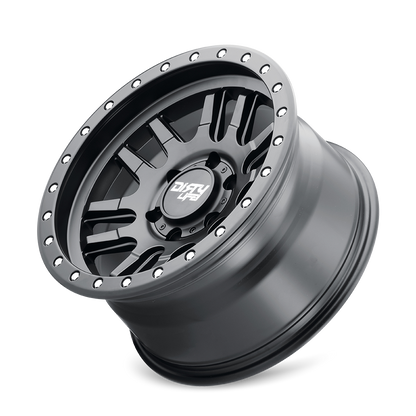 DIRTY LIFE CANYON PRO 9309 17X9 0 6x135 MATTE BLACK W/SIMULATED RING