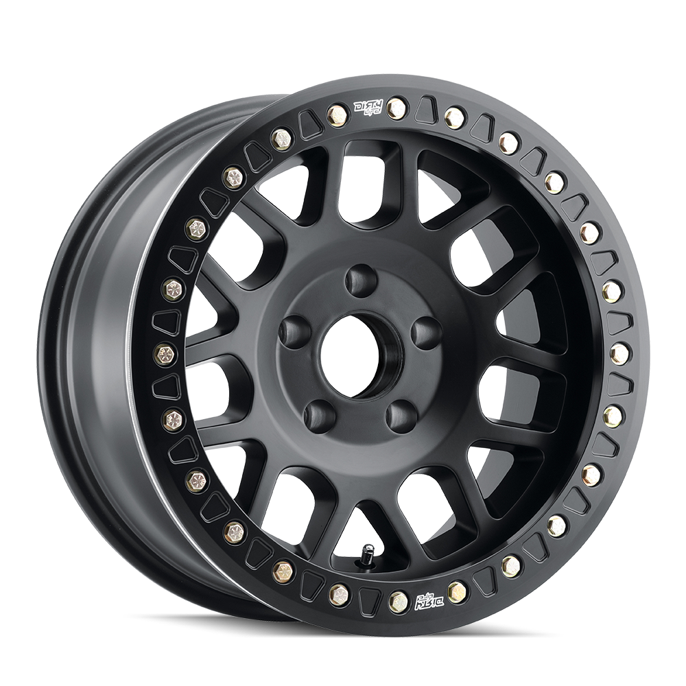 DIRTY LIFE MESA RACE 9312 17X9 -12 8x165.1 MATTE BLACK