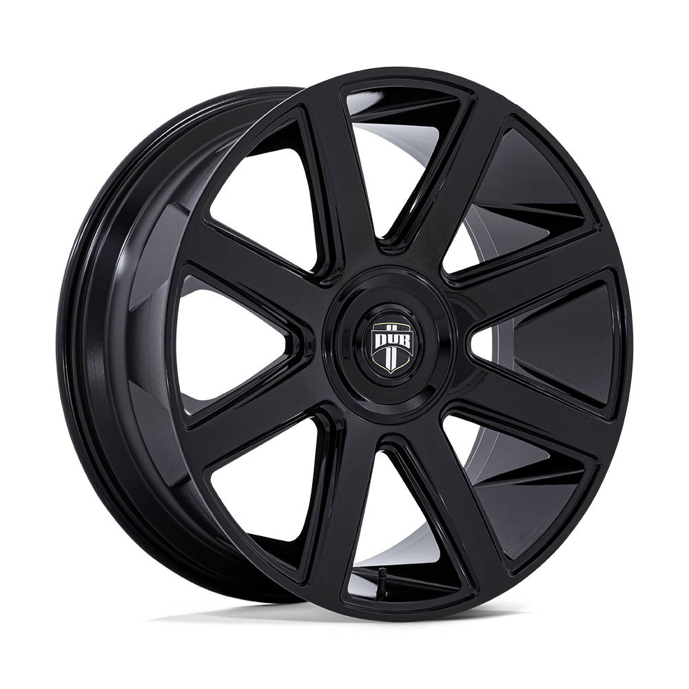 DUB 1PC DC273 PULL 24x9 15 5x115/5x120 GLOSS BLACK