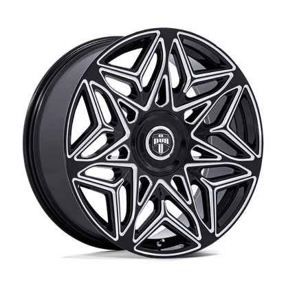 DUB 1PC DC274 ANOMALY 24X10 25 6X135/6X139.7 GLOSS BLACK MILLED