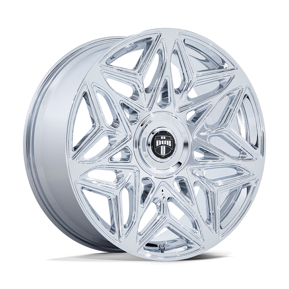 DUB 1PC DC274 ANOMALY 24X10 15 5X115/5X120 CHROME