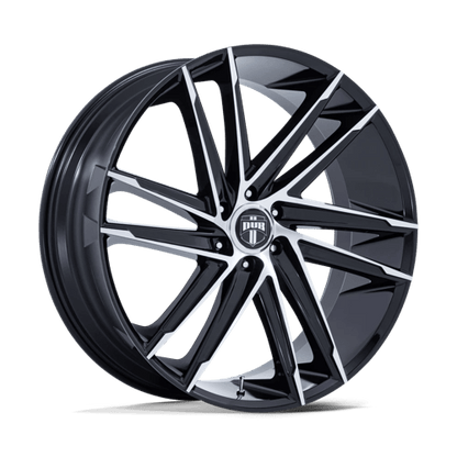 DUB 1PC DC275 BLAZE 26X10 30 6X135 GLOSS BLACK W/ MACHINED FACE
