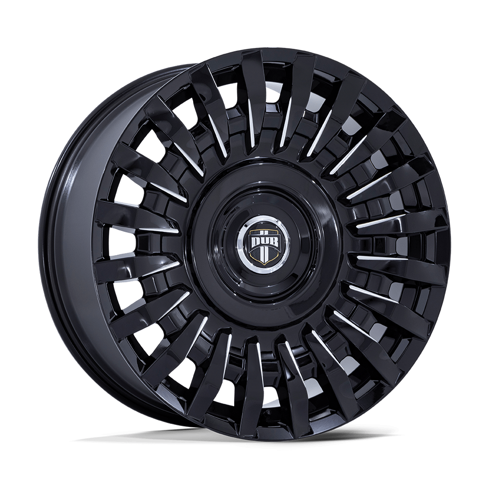 DUB 1PC DC272 HONCHO 24X10 18 BLANK GLOSS BLACK MILLED