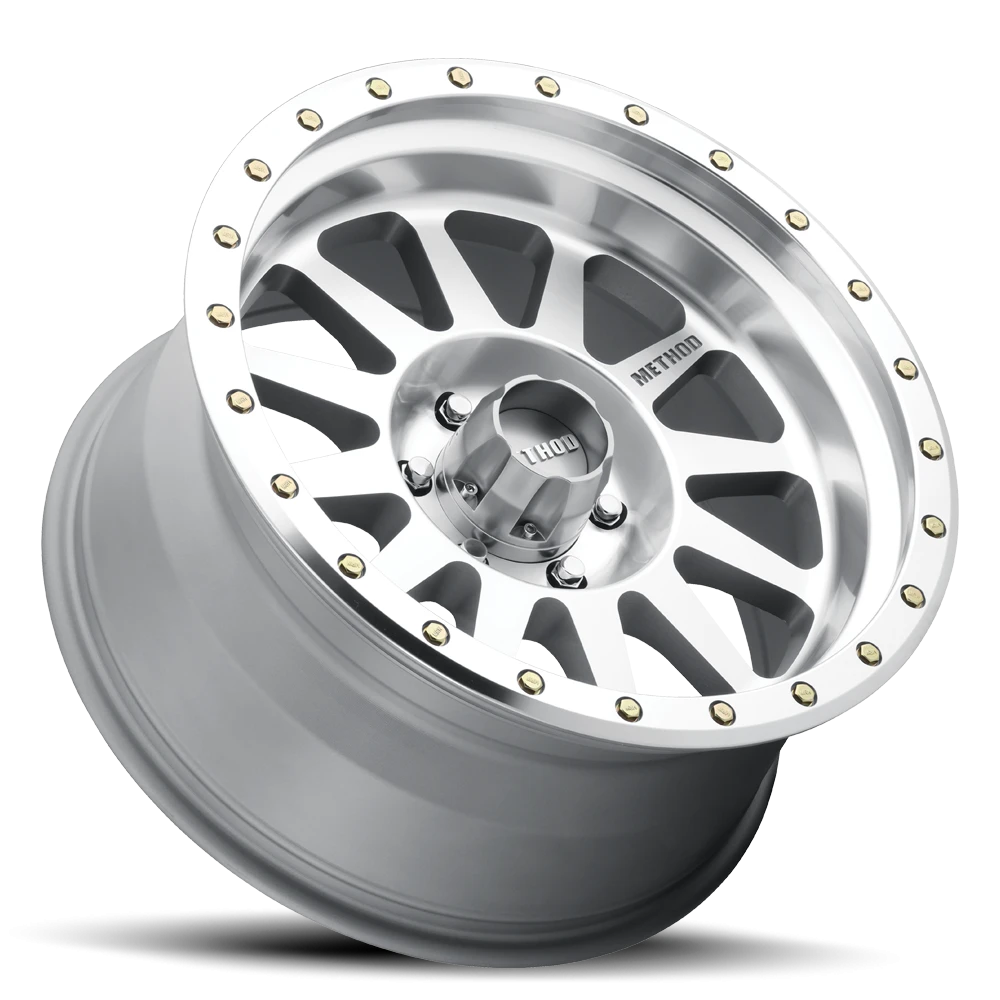 Method 304 16x8 6x139.7 (6x5.5) 0mm Double Standard Machined - Clear Coat MR30468060300
