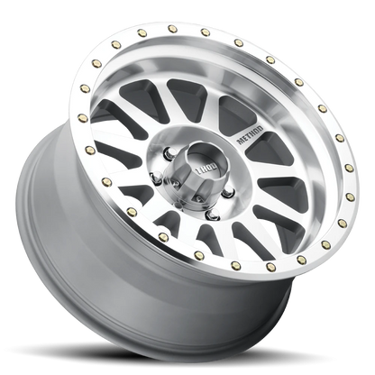Method 304 16x8 6x139.7 (6x5.5) 0mm Double Standard Machined - Clear Coat MR30468060300