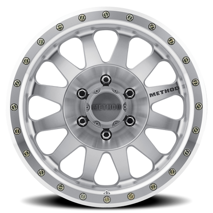 Method 304 16x8 6x139.7 (6x5.5) 0mm Double Standard Machined - Clear Coat MR30468060300
