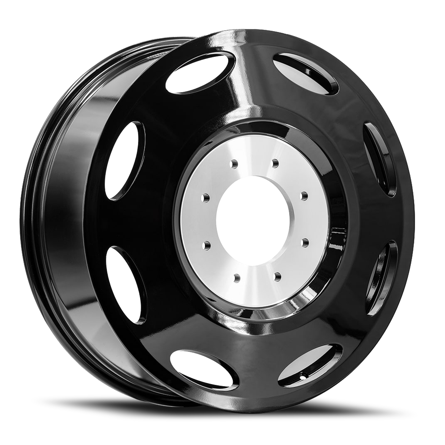 XF OFF-ROAD DUALLY INNER 22X8.25 100 8X165.1 GLOSS BLACK