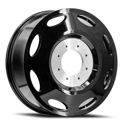 XF OFF-ROAD DUALLY INNER 20X8.25 100 8X210 GLOSS BLACK