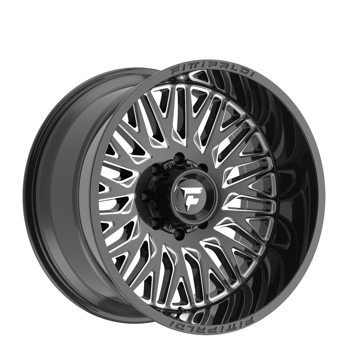 Fittipaldi FA07 22X12 -44 8x170 Gloss Black Milled