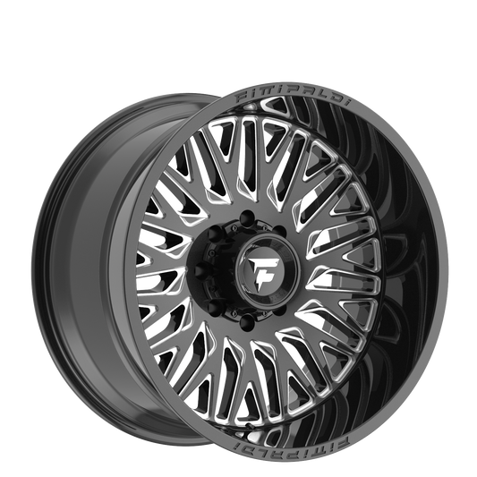Fittipaldi FA07 26X12 -44 8x6.50 Gloss Black Milled