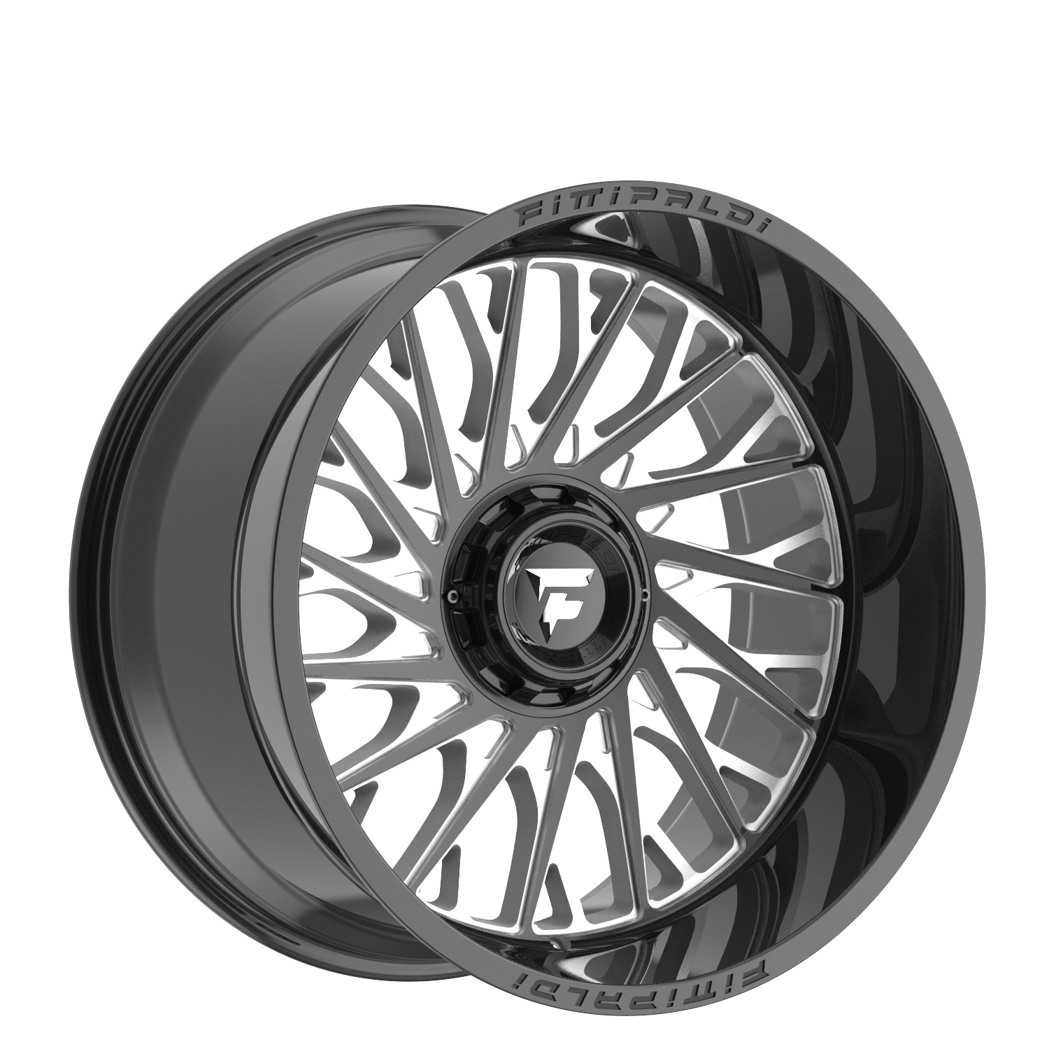 Fittipaldi FA08 20X12 -44 8x170 Gloss Black Milled