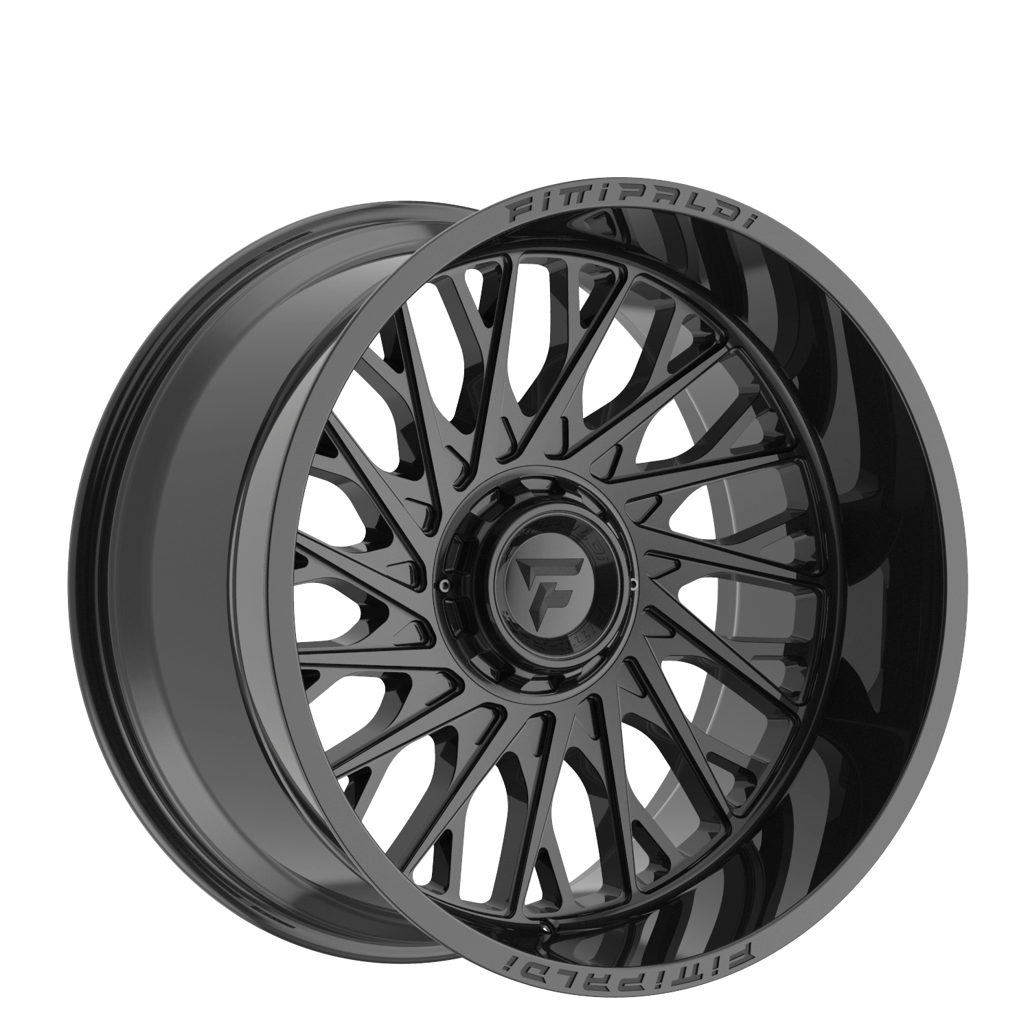 Fittipaldi FA08 22X12 -44 8x170 Gloss Black
