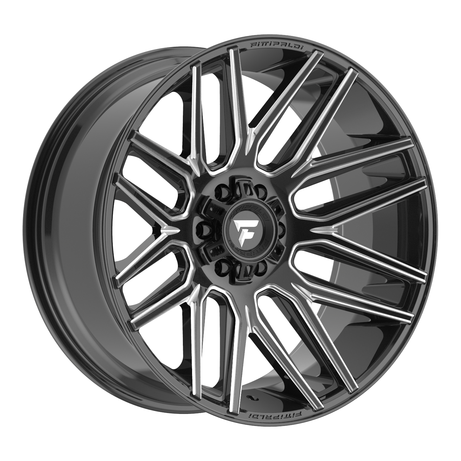 Fittipaldi FA14 22X10 -19 8x6.50 Gloss Black milled