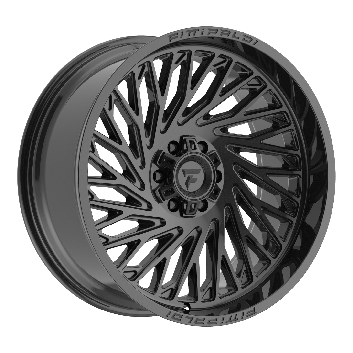 Fittipaldi FA15 22X10 -19 8x6.50 Gloss black
