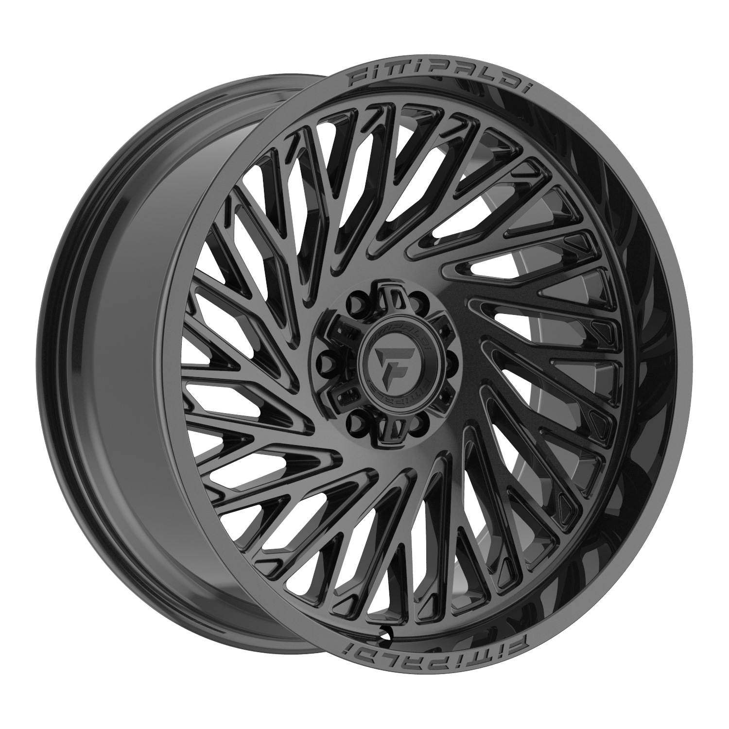Fittipaldi FA15 24X10 +0 8x180 Gloss Black