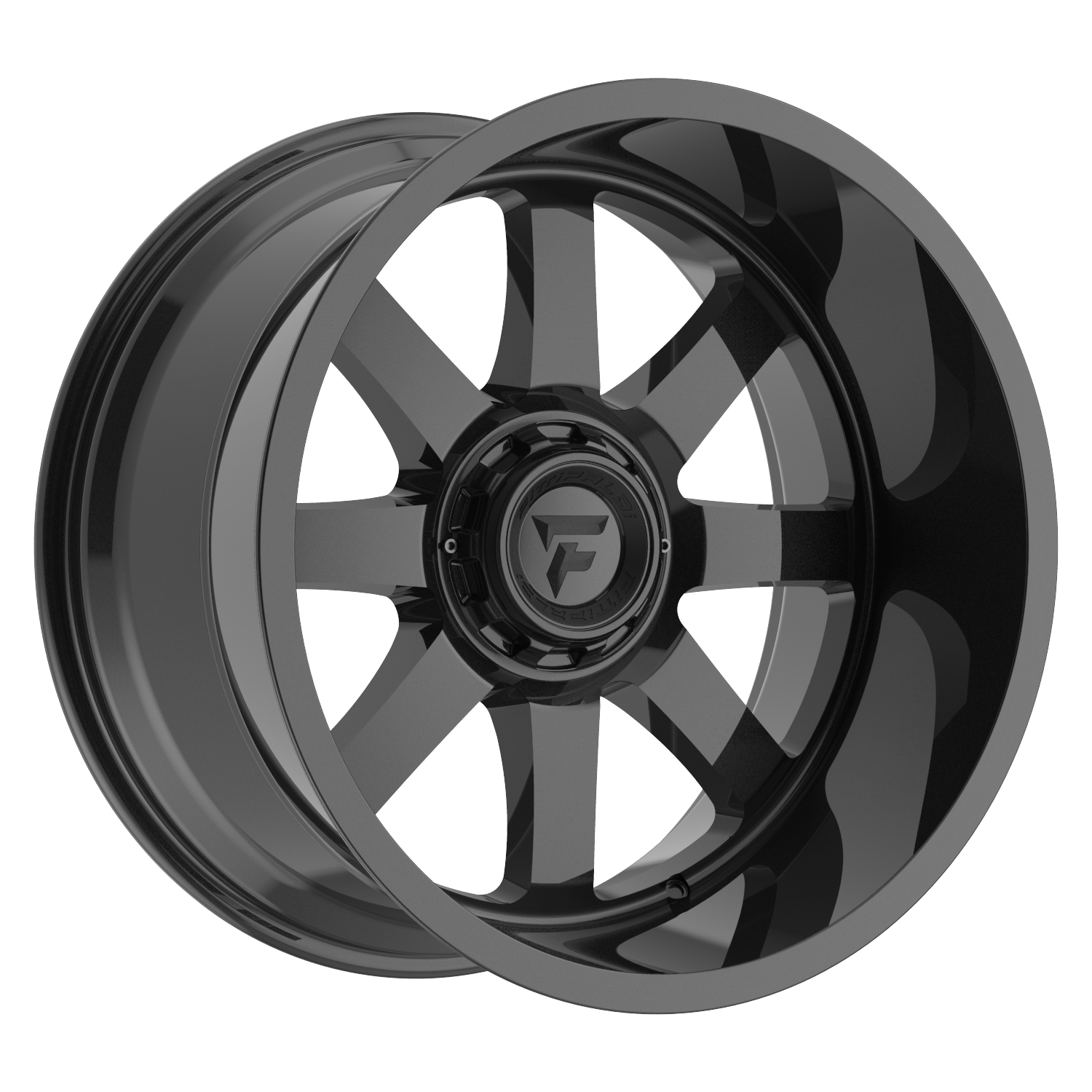 Fittipaldi FA16 22X12 -51 6x135/6x5.50 Gloss Black