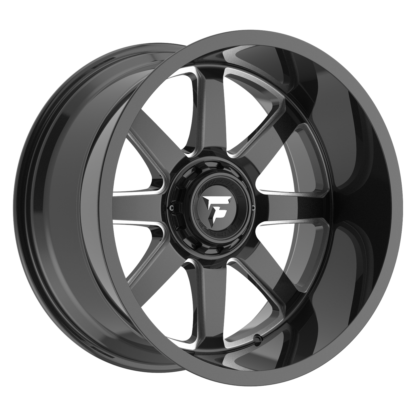 Fittipaldi FA16 20X9 +12 8x170 Gloss Black milled