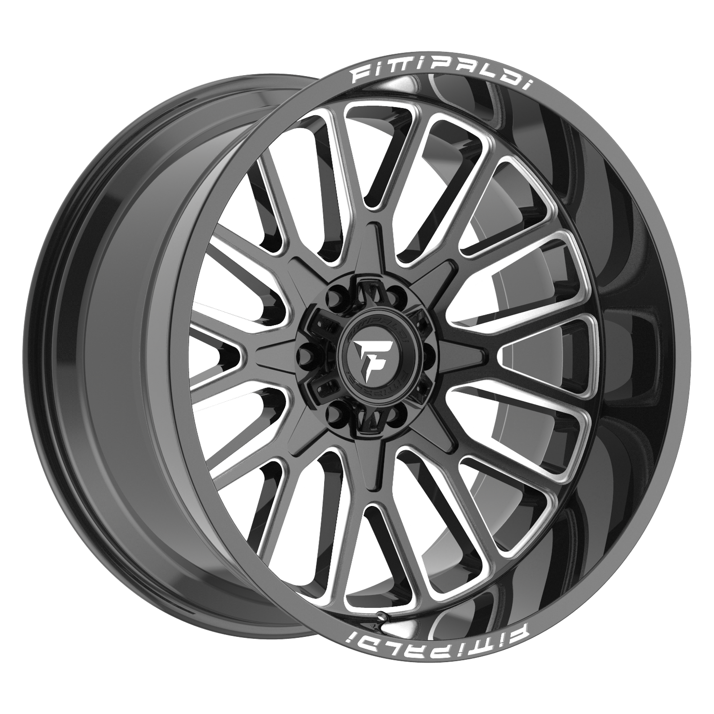 Fittipaldi FA18 20X9 +18 5x5.50/5x150 Gloss Black Milled