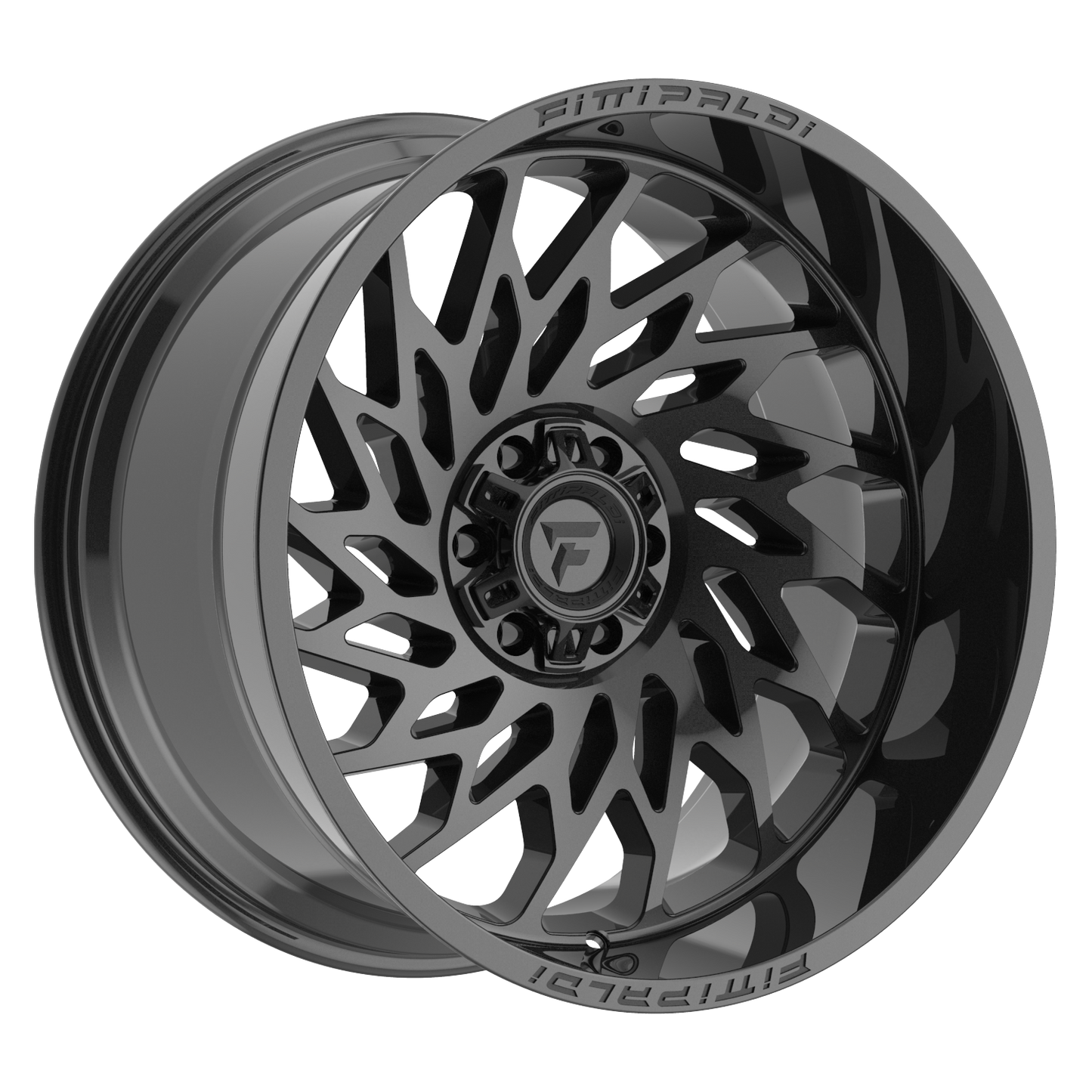 Fittipaldi FA20 22X12 -44 8x6.50 Gloss Black