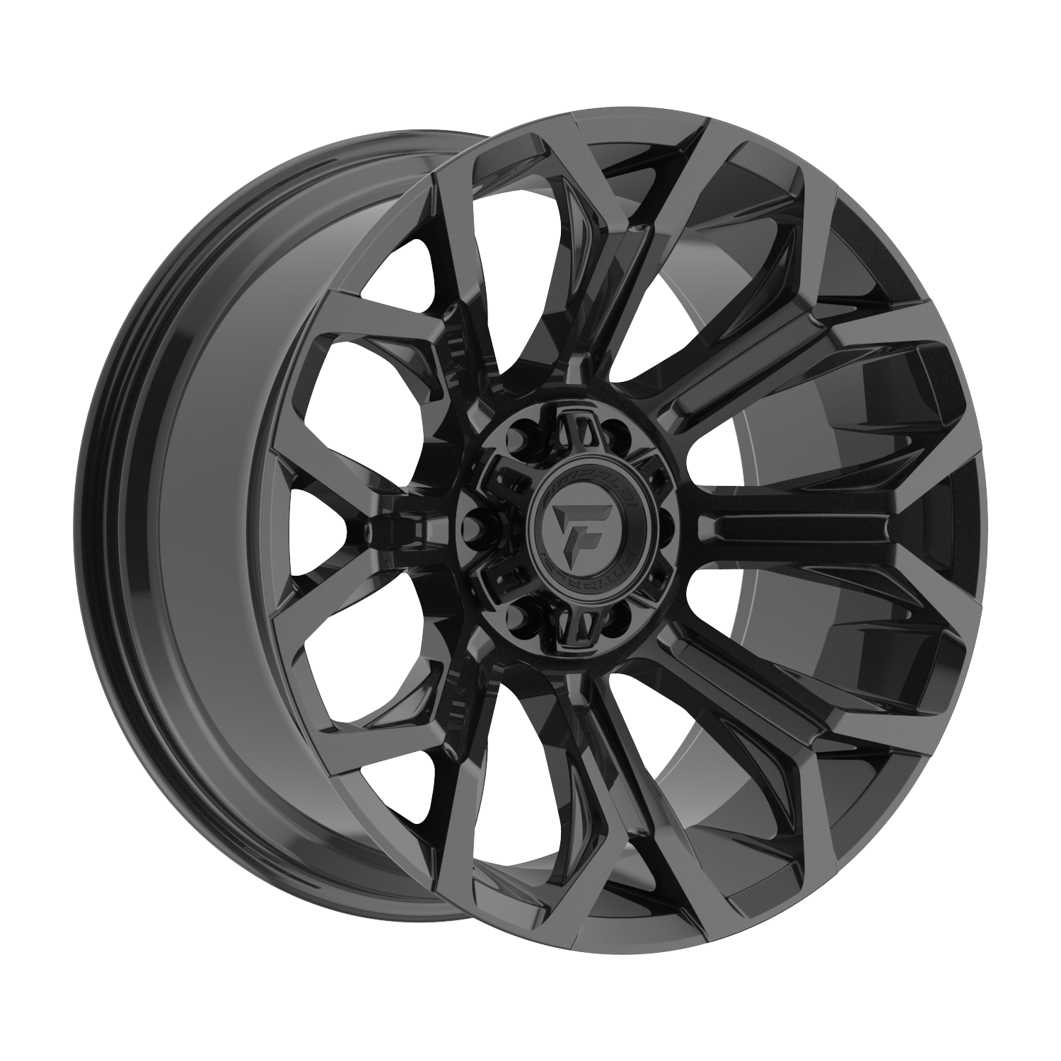 Fittipaldi FA21 22X12 -44 5x5.00/5x5.50 GLOSS BLACK