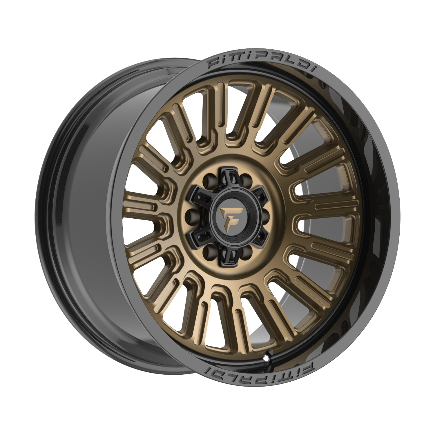 Fittipaldi FA24 20X10 -19 6x135/6x5.50 GLOSS BRONZE WITH GLOSS BLACK LIP