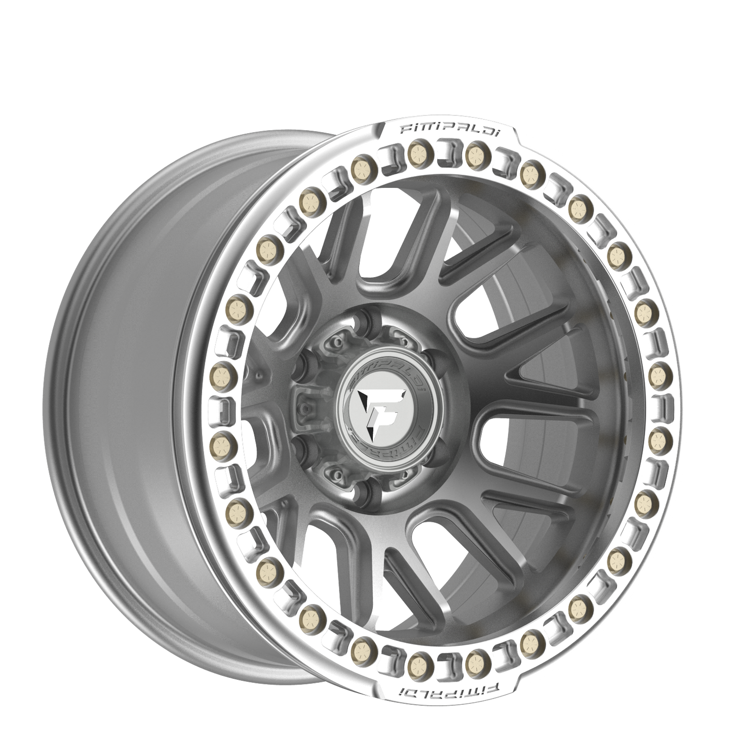 Fittipaldi FB151 17X9 -38 5x5.00 Machined Silver