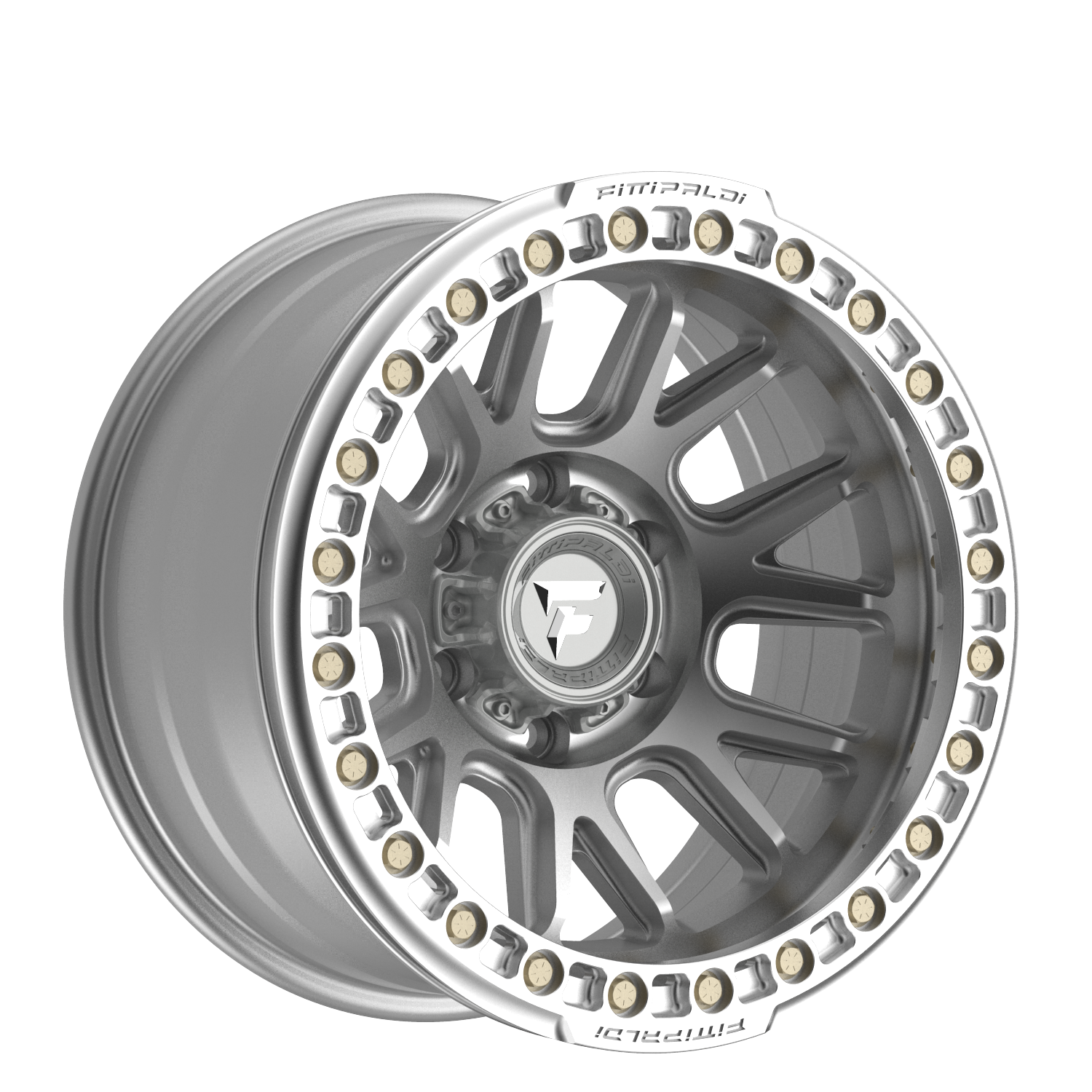 Fittipaldi FB151 17X9 -38 5x5.00 Machined Silver