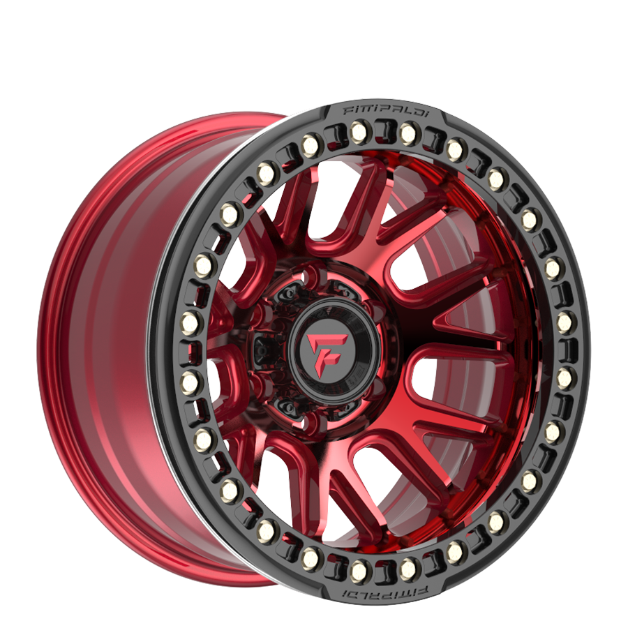 Fittipaldi FB151 17X9 -38 6x5.50 Metallic Red with Red Tint