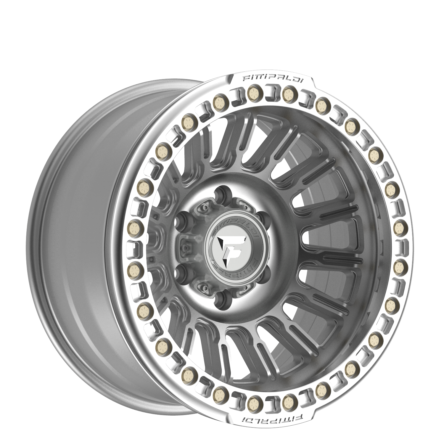 Fittipaldi FB152 17X9 -38 5x5.00 Machined Silver