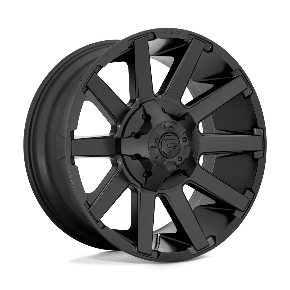 Fuel 1PC D437 CONTRA 20X9 20 8X170/8X6.7 Satin Black