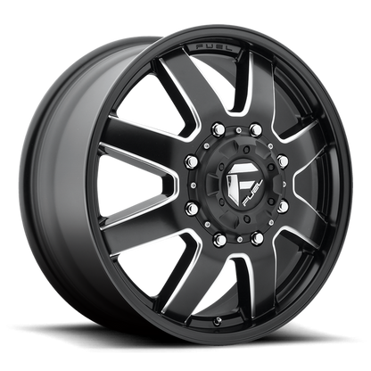 Fuel 1PC D538 MAVERICK 20X8.25 122 8X165.1/8X6.5 MATTE BLACK MILLED