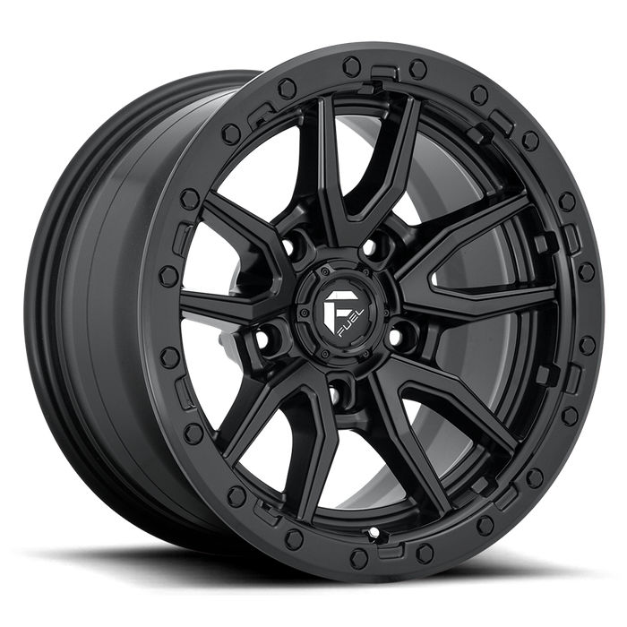 Fuel 1PC D679 REBEL 16X8 1 6X139.7/6X5.5 MATTE BLACK