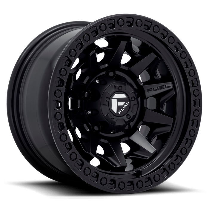 Fuel 1PC D694 COVERT 15X8 -12 5X139.7/5X5.5 MATTE BLACK