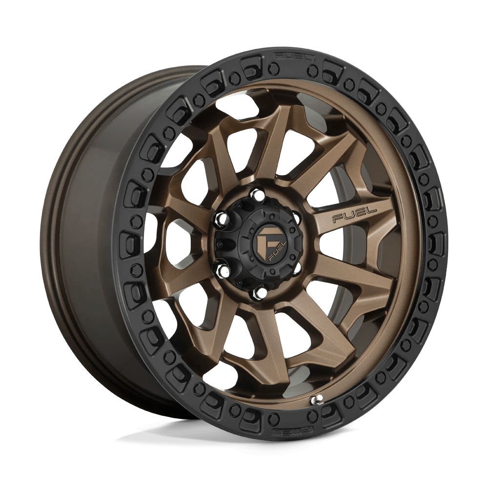 Fuel 1PC D696 COVERT 18X9 1 8X170/8X6.7 MATTE BRONZE BLACK BEAD RING