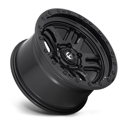 Fuel 1PC D700 AMMO 20X9 1 5X127 MATTE BLACK