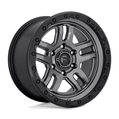 Fuel 1PC D701 AMMO 20X9 1 5X139.7 MATTE GUN METAL BLACK BEAD RING