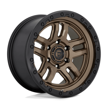 Fuel 1PC D702 AMMO 20X9 1 6X139.7 MATTE BRONZE BLACK BEAD RING