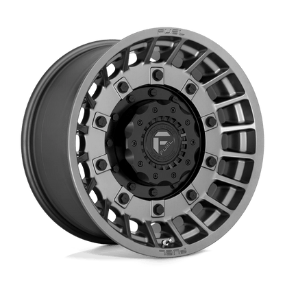 Fuel 1PC D726 MILITIA 20X10 -18 8X180/8X7.1 Matte Anthracite And Black