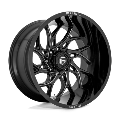 Fuel 1PC D741 RUNNER 24X11 0 8X170/8X6.7 Gloss Black Milled
